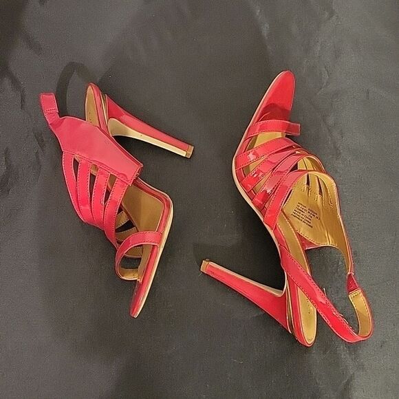 CALVIN KLEIN MARIAN SLINGBACK HIGH HEEL STILETTOS SANDAL G1 - Picture 5 of 16